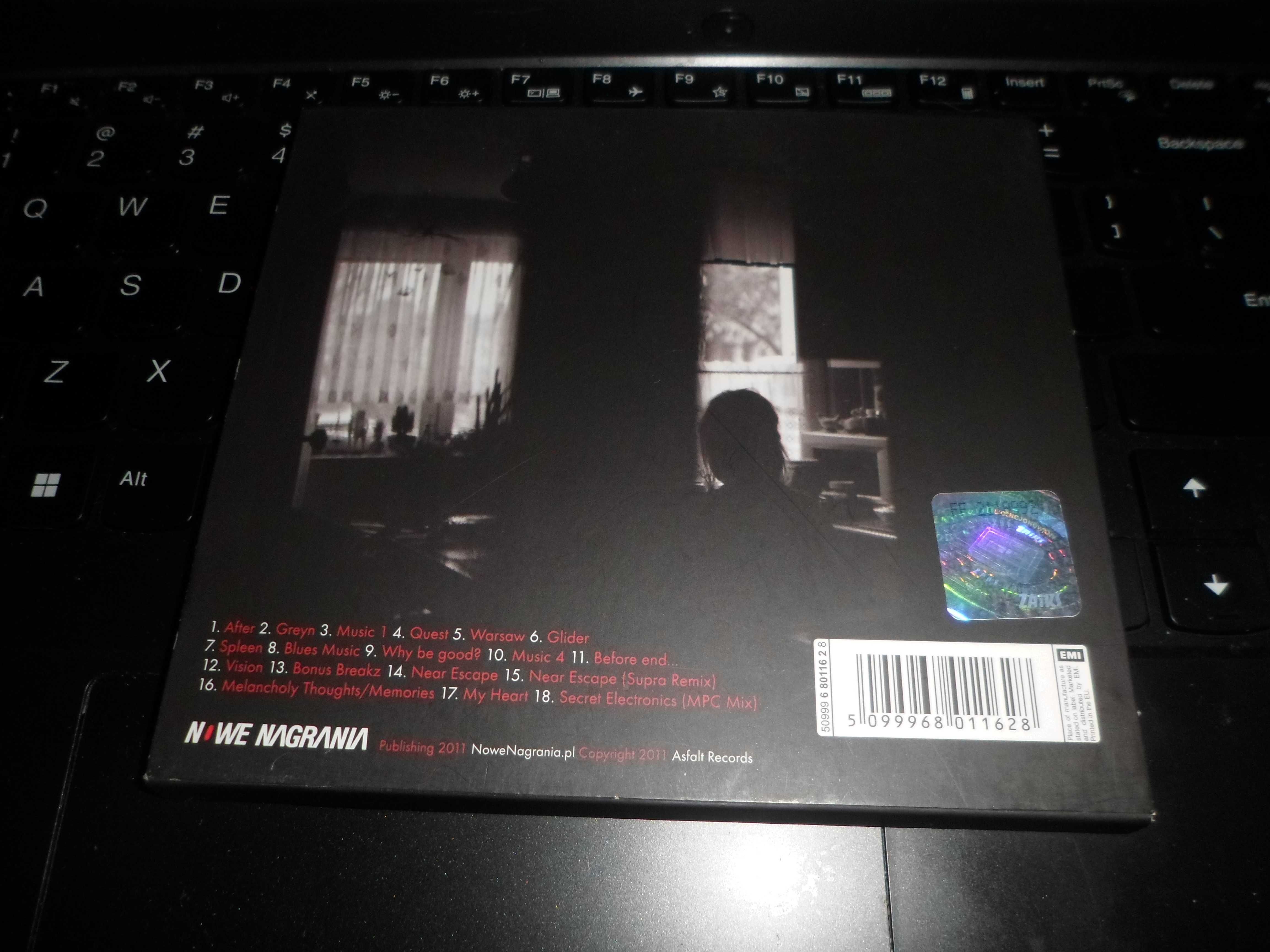 NOON - Bleak output CD pierwsze wydanie 2011