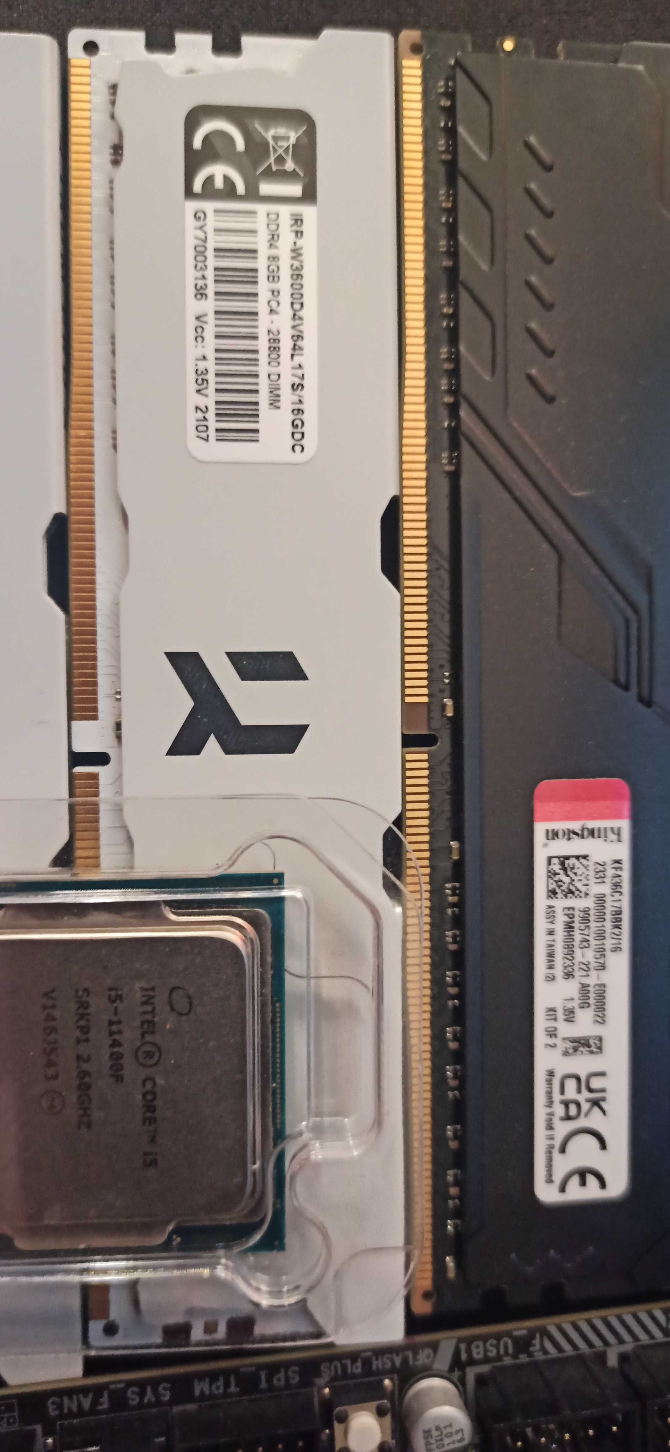 Gigabyte B560 hd3 + i5 11400f + ddr4 32gb