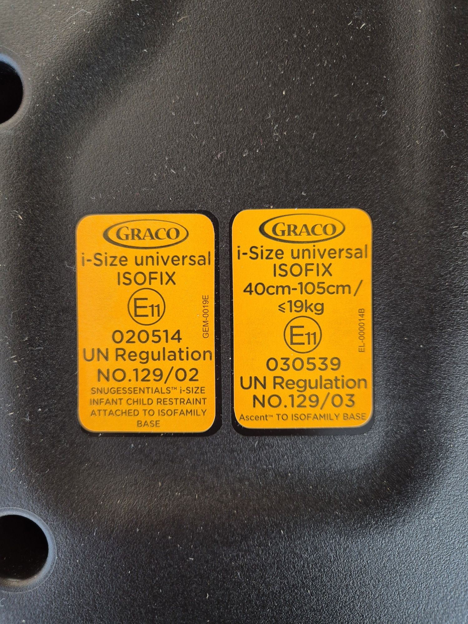 Cadeira auto Graco Ascent I-SIZE