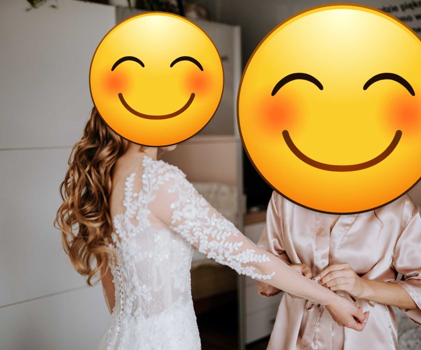 Suknia ślubna, syrenka