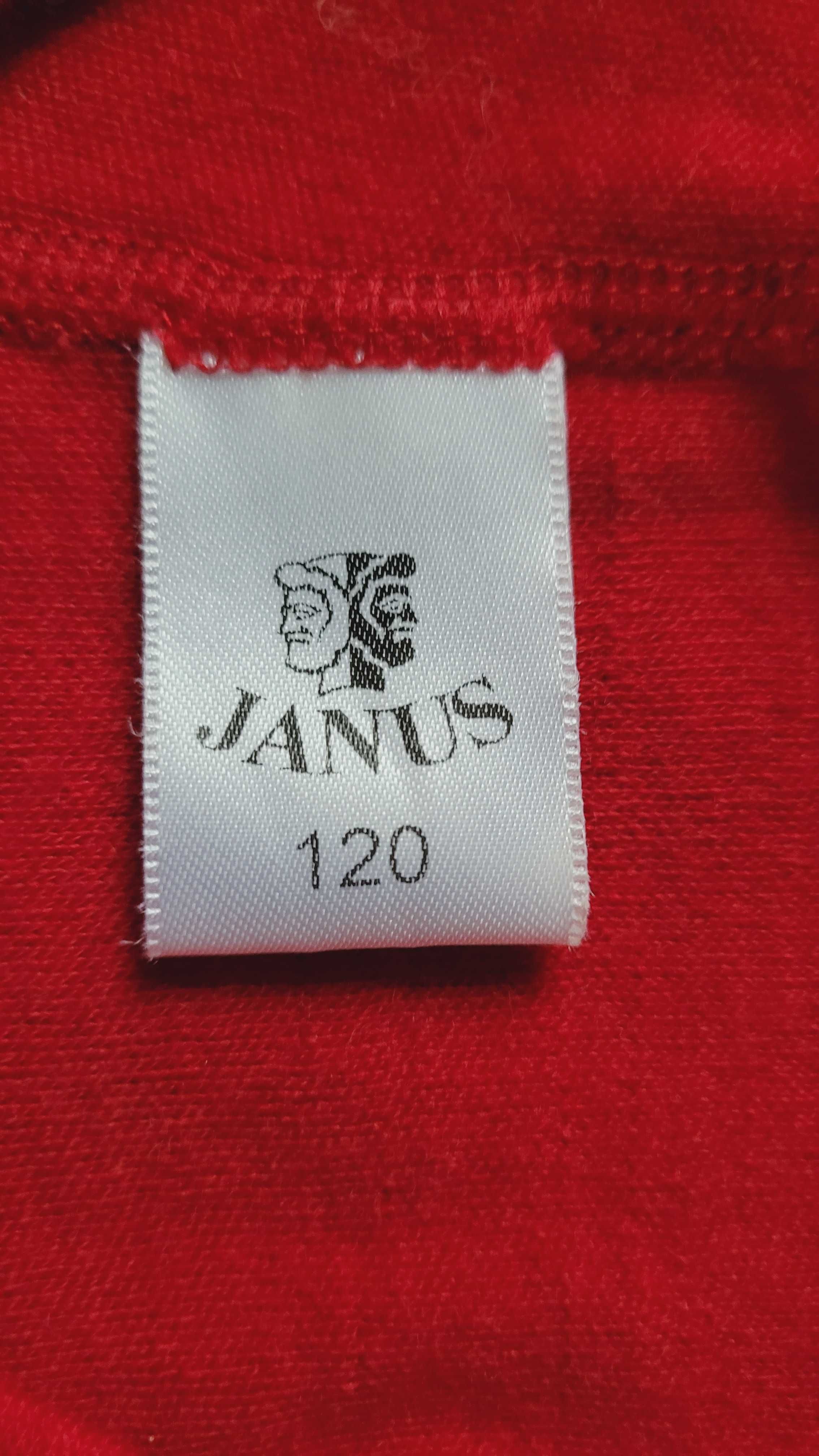 wiśniowe getry janus, 100% merino (grubawa nić, ale miękka), 120 cm