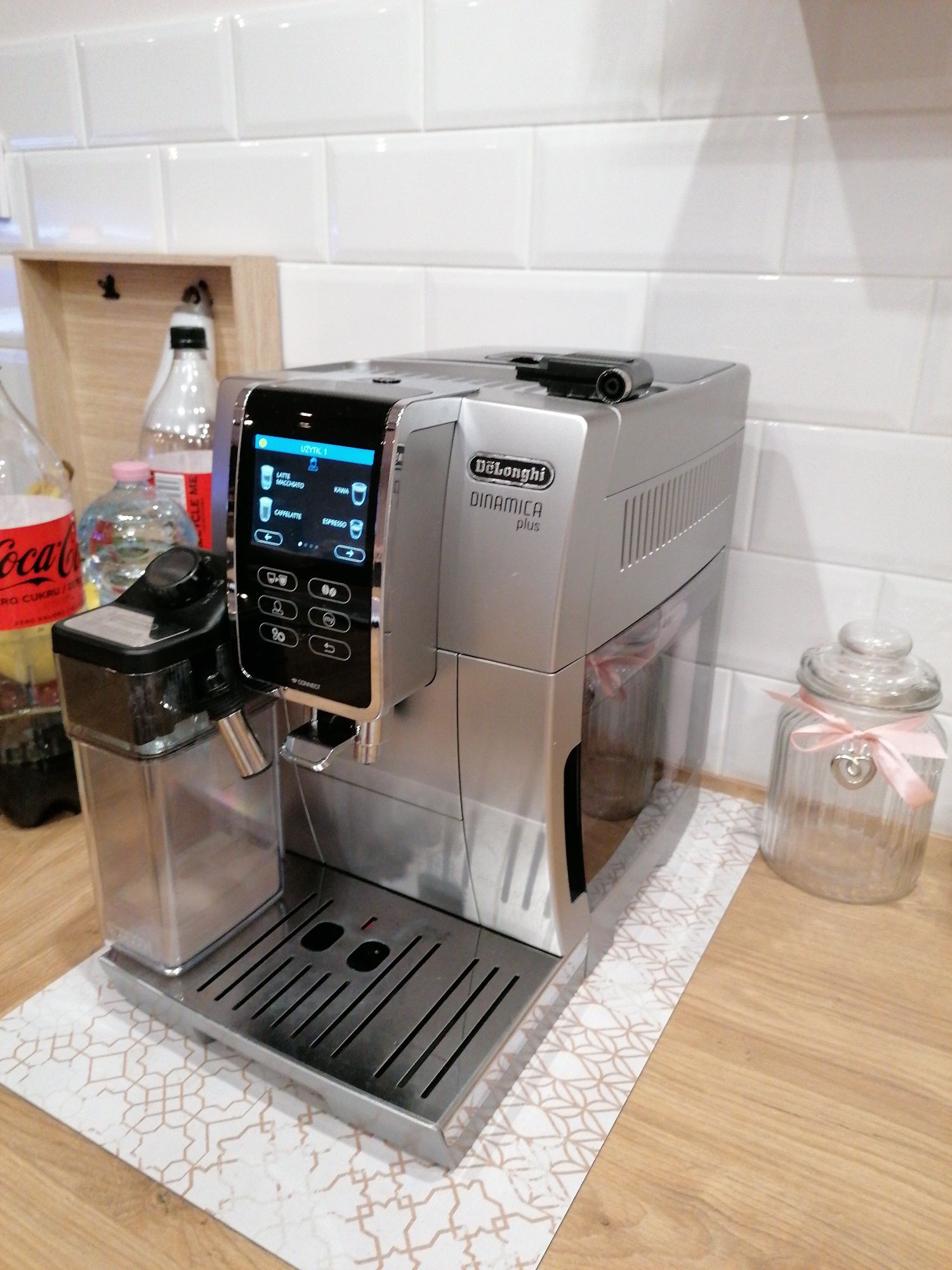 Ekspres De'Longhi Dinamica Plus ECAM370.95.S bogata wersja