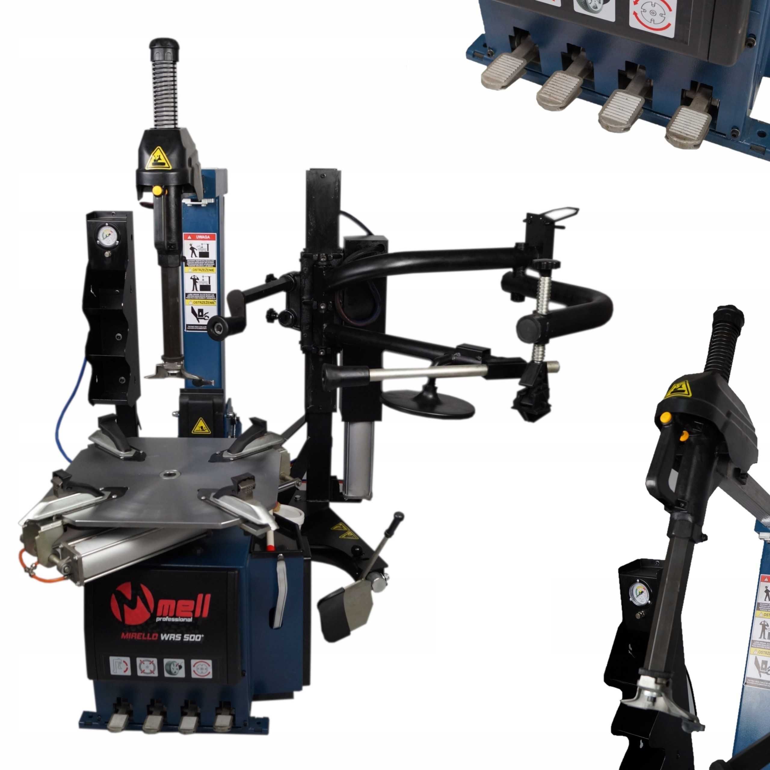 Montażownica do opon kół Automatyczna 26″ + RunFlat HIT MELL PRO 230 V