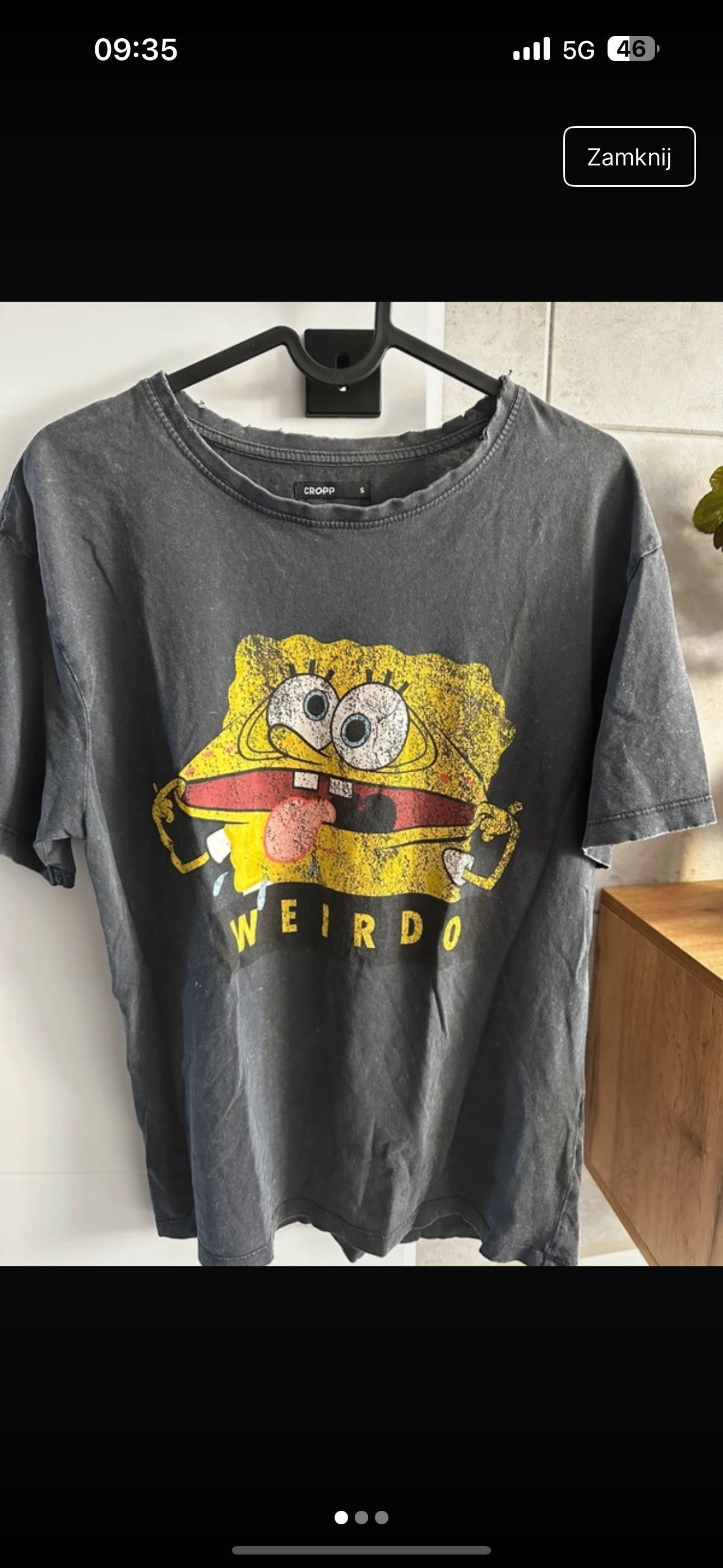 Koszulka SpongeBob oversize