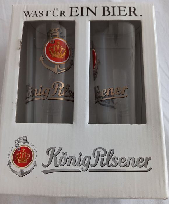 Zestaw szklanek do piwa König Pilsener