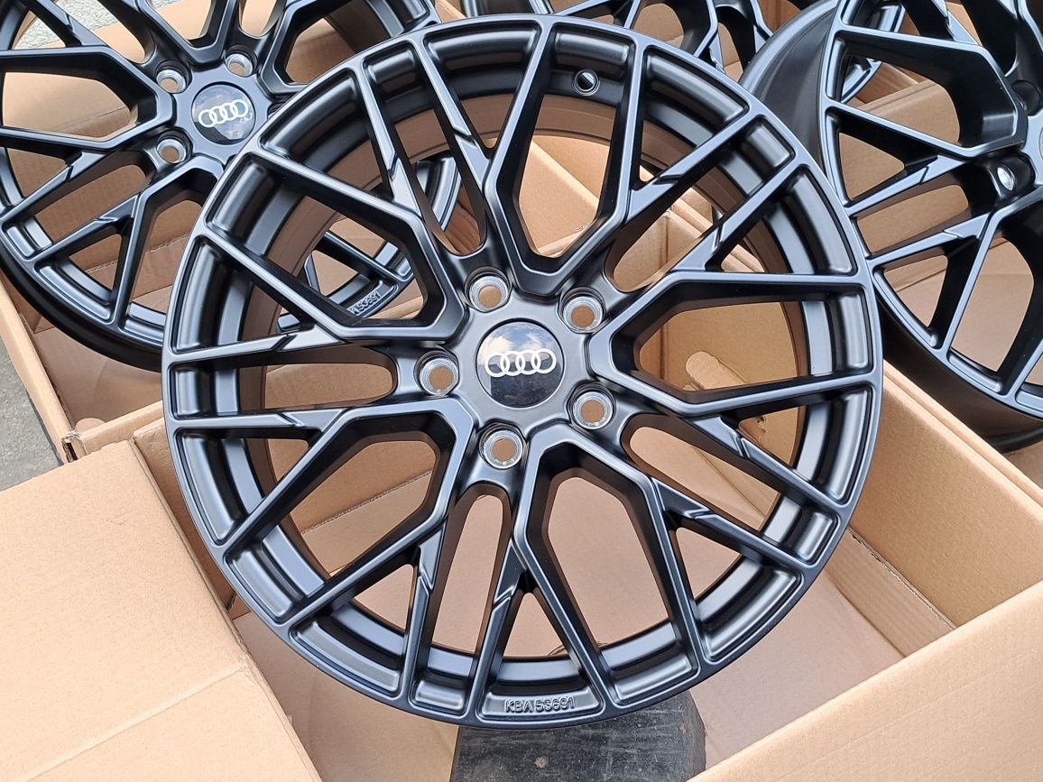 Alufelgi NOWE 17 AUDI 5x112 A3 A4 B7 B8 B9 A6 C5 C6 Q3 TT CZARNY MATT