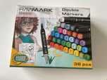 Markery dwustronne Rawmark alkoholowe pisaki - 36 szt