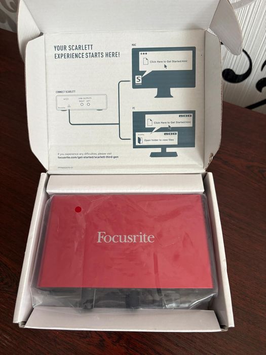 Аудіоінтерфейс Focusrite Scarlett Solo