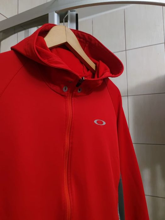 Kurtka damska L Oakley red czerwona classic sport retro drip premium v