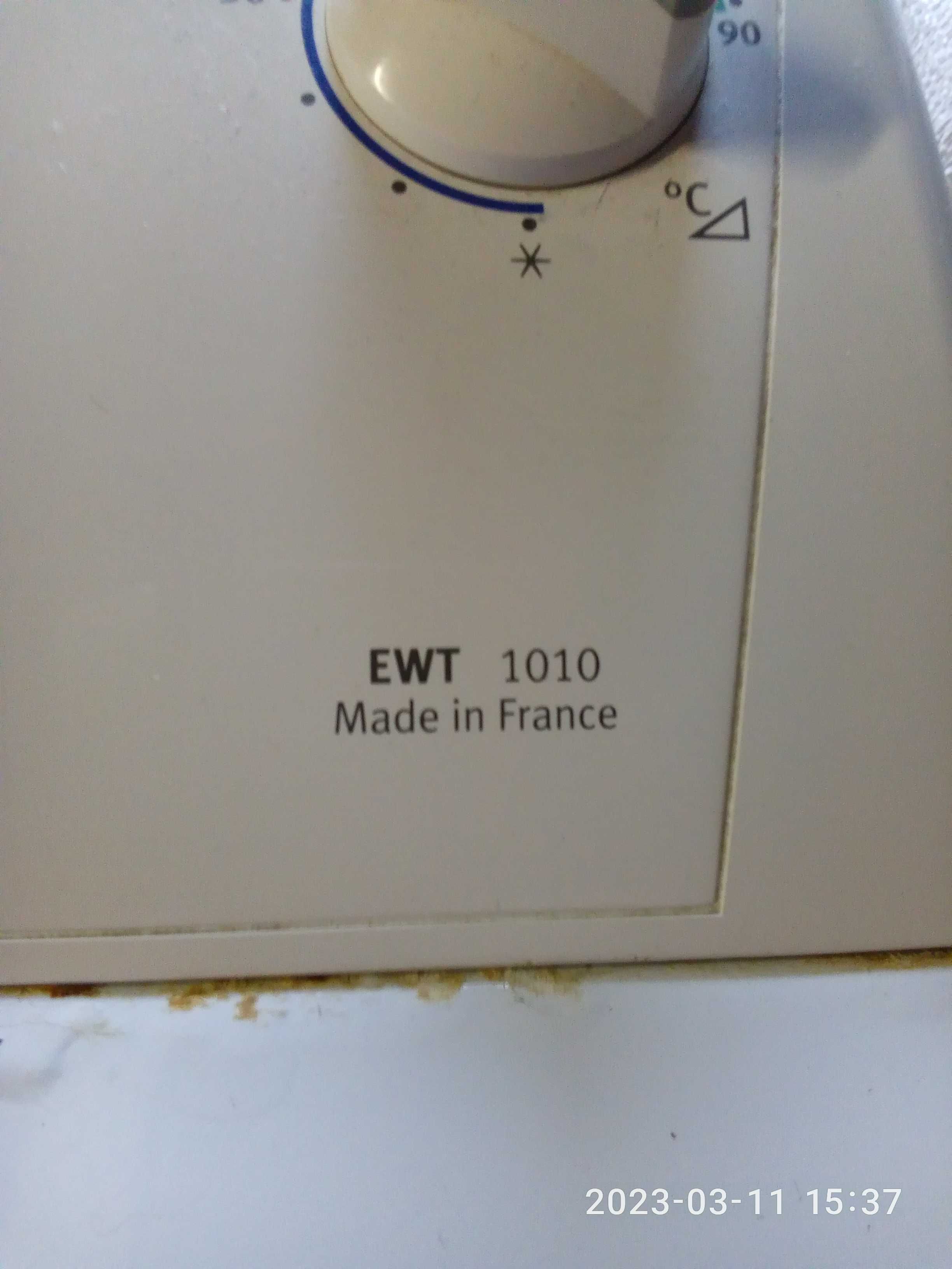 Б.У стіральна машина Electrolux EWT 1010+ паспорт.Made in France.