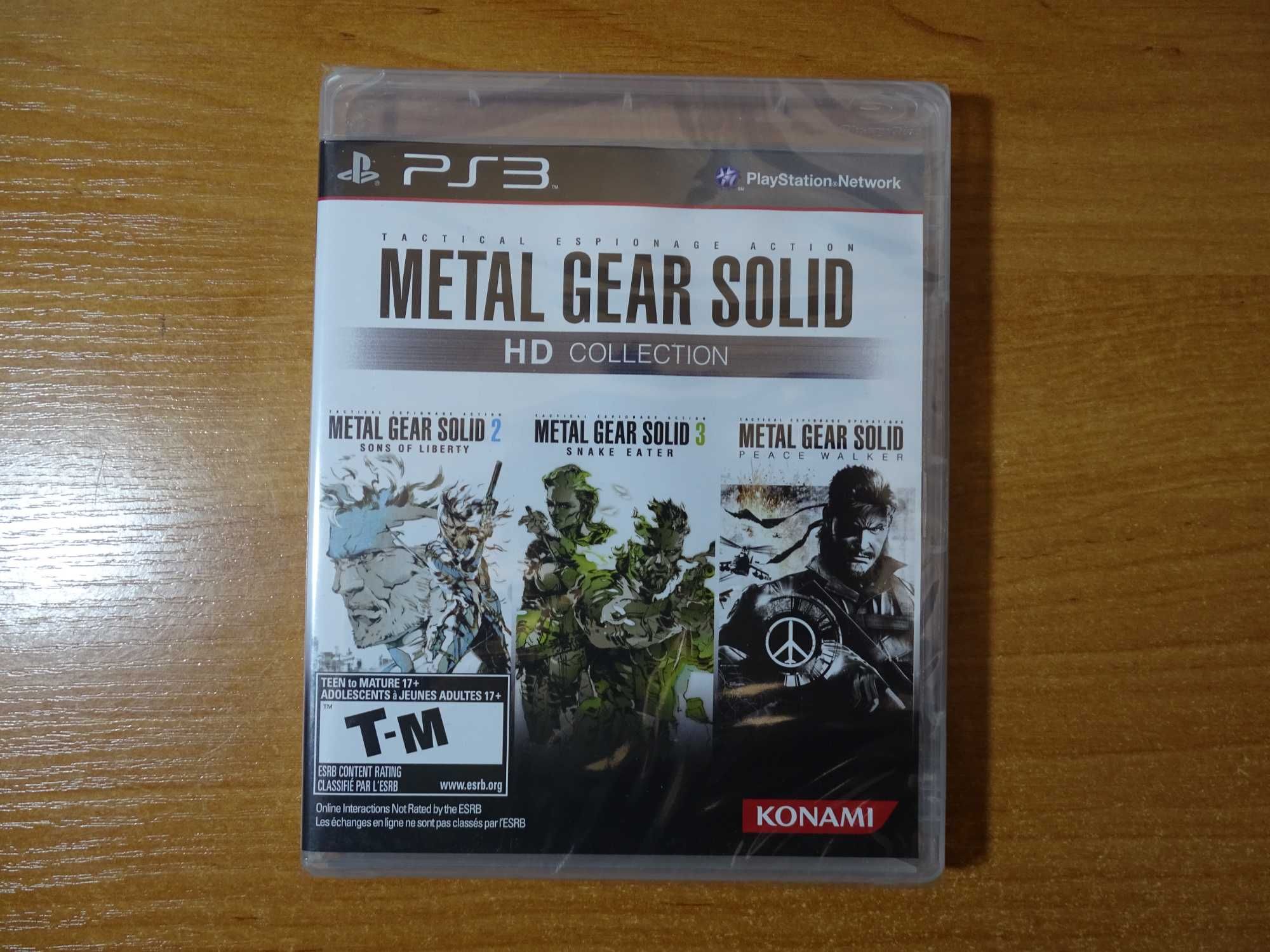 Metal Gear Solid HD PS3 NOWA Folia !!! Dla kolekcjonera