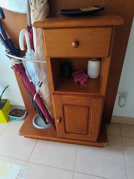 Móvel entrada com espelho