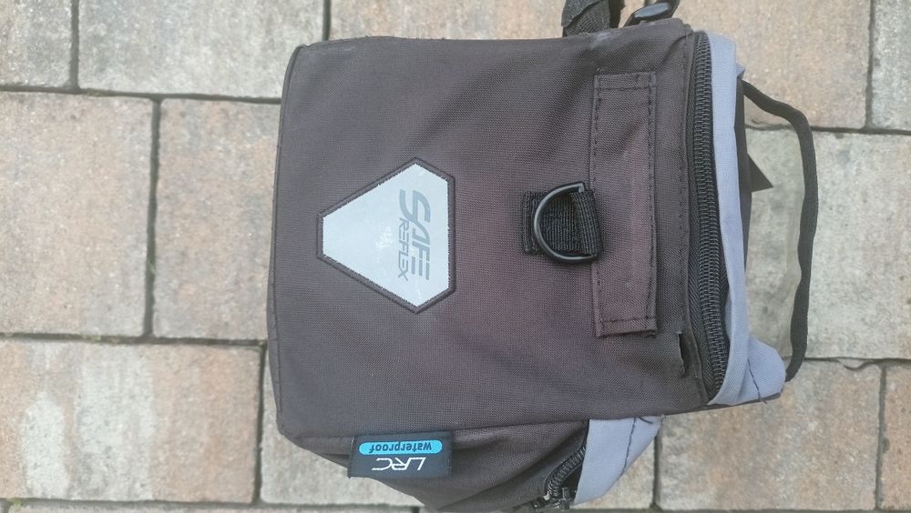 Sakwa na kierownicę 31,8. Sport Arsenal na stelażu. Unikat