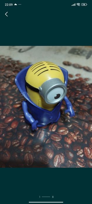 Игрушка пластмассовая Миньон