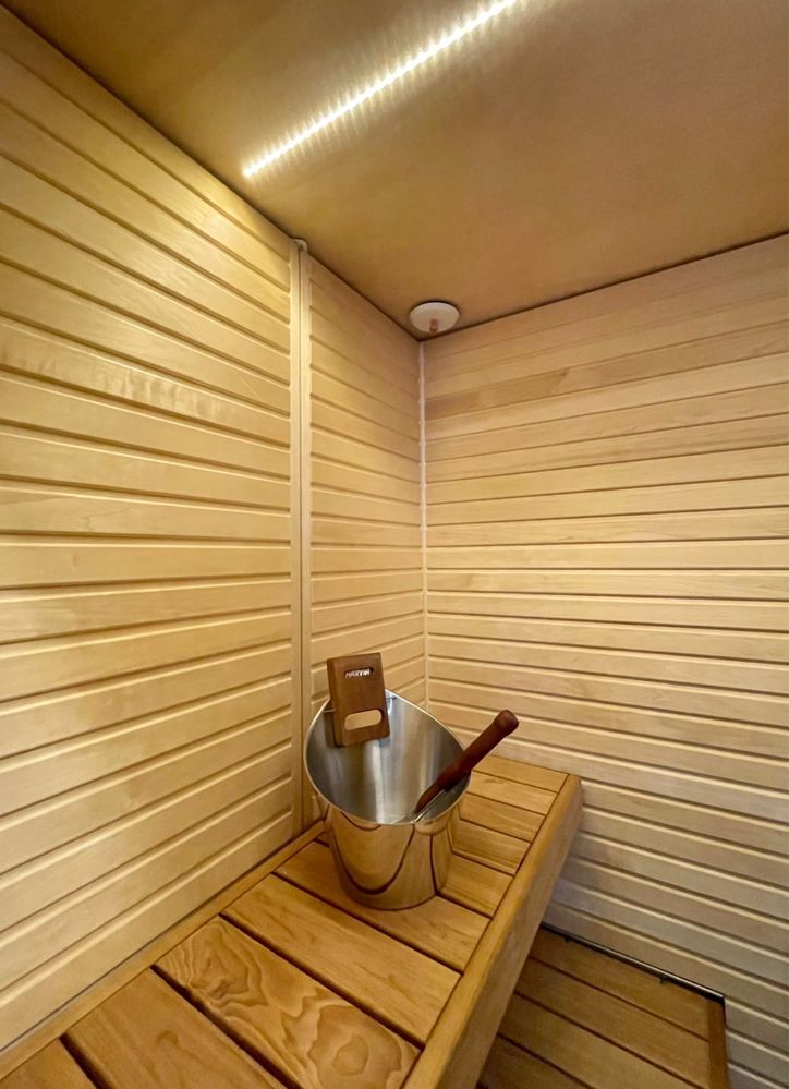 Sauna fińska, sucha Harvia SmartFold, poekspozycyjna.
