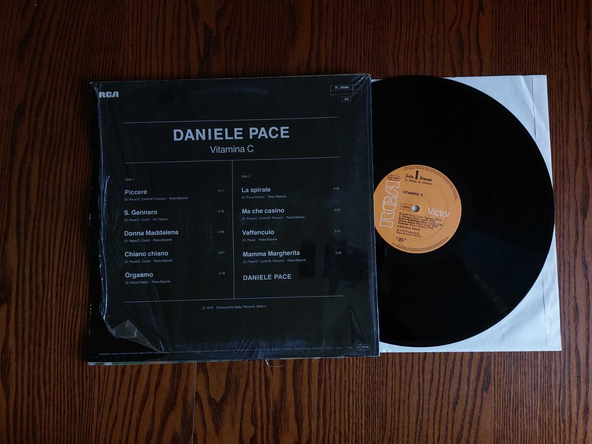 Daniele Pace – Vitamina C LP 5677 EX+