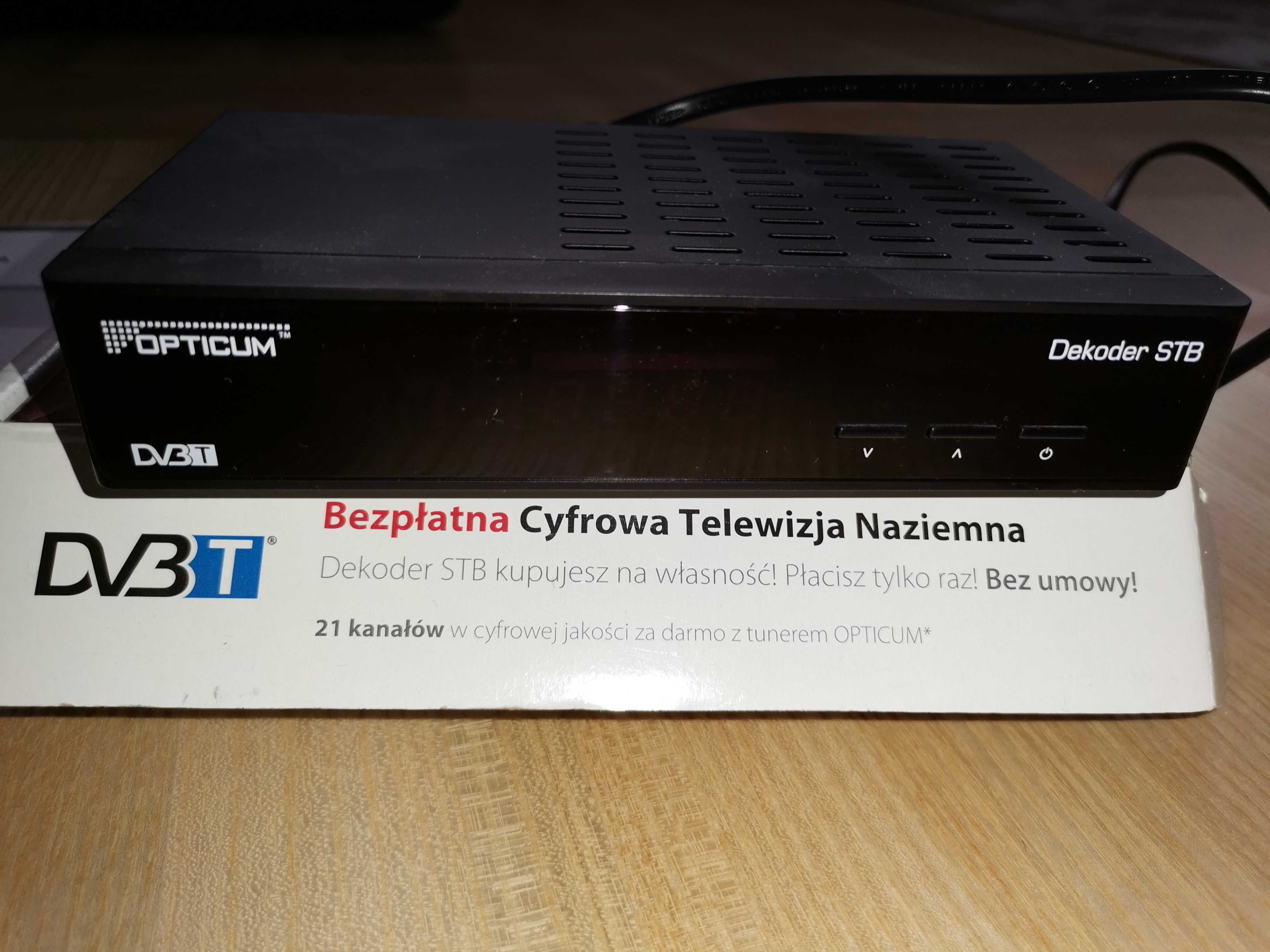 Decoder STB do odbioru cyfrowej telewizji naziemnej