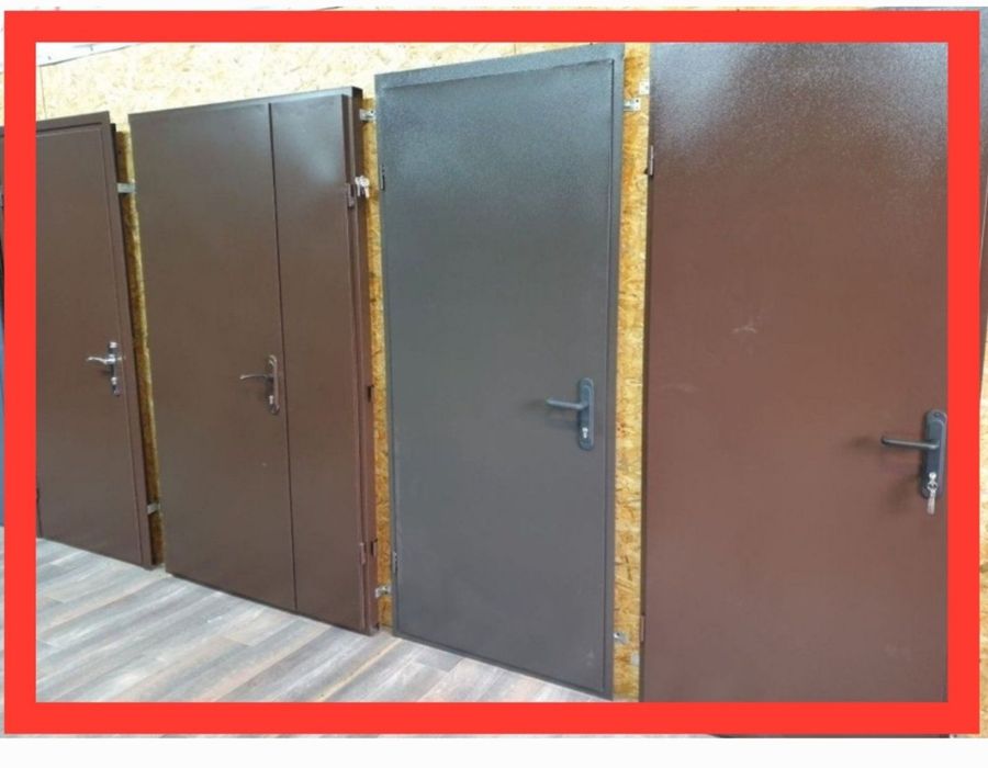 Від виробника Вхідні двері металеві технічні тамбурні Нестандарти