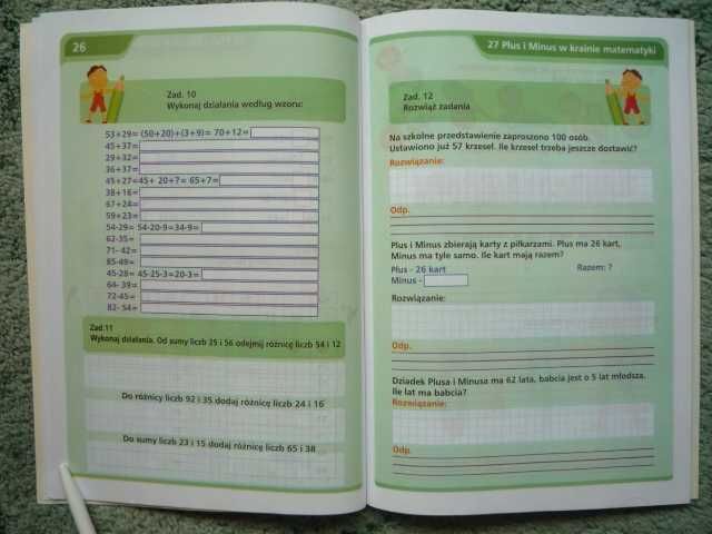 NOWA Plus i minus w krainie matematyki. Matematyka Klasa 2 i 3
