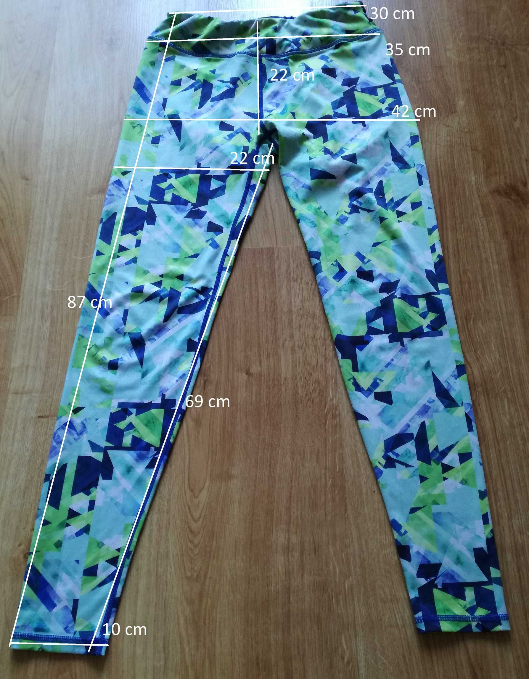 Stylowe damskie legginsy sportowe Seven For 7 rozm. S