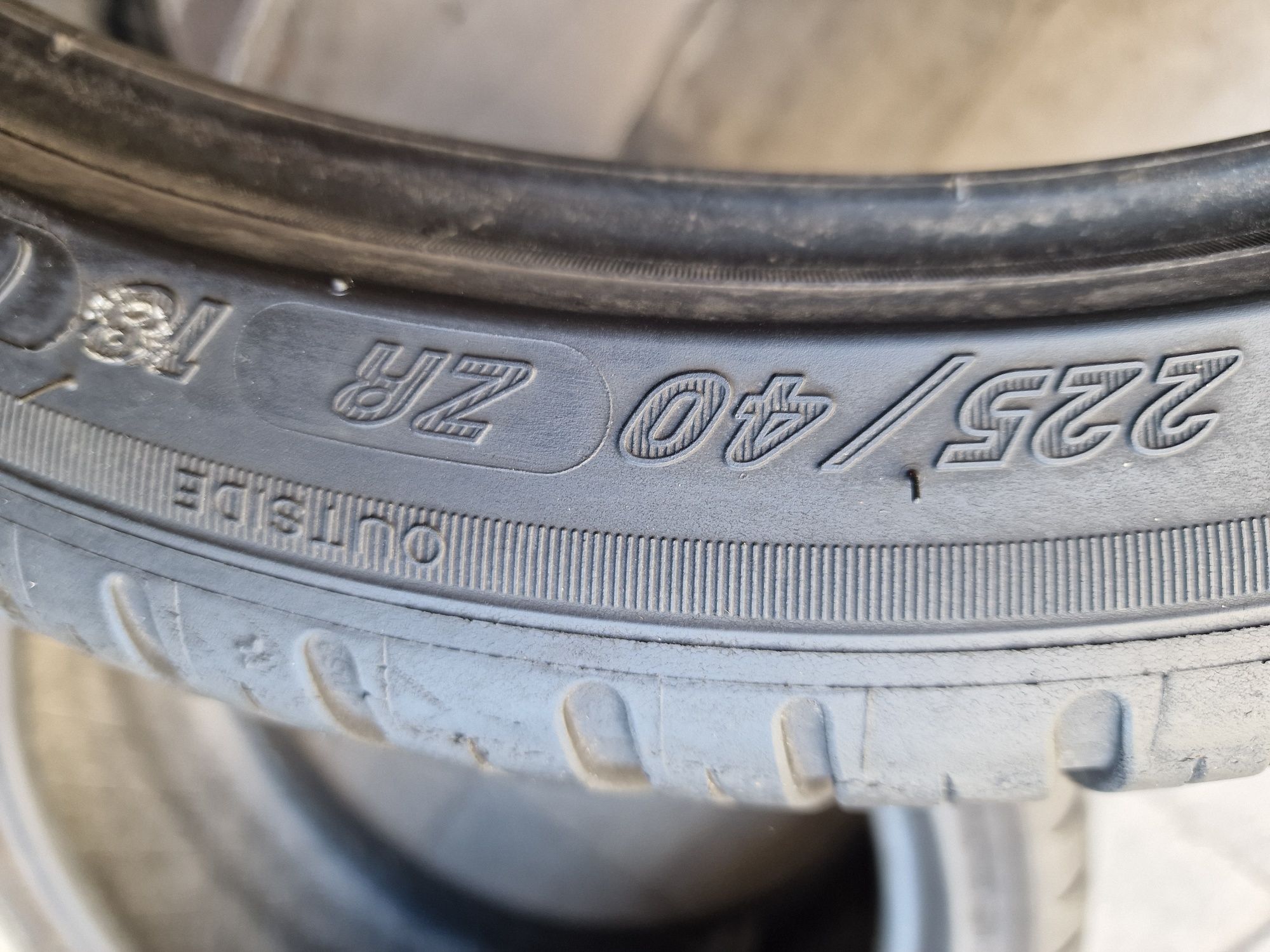Пара летних шин 225/40 R18 Michelin pilot sport 3