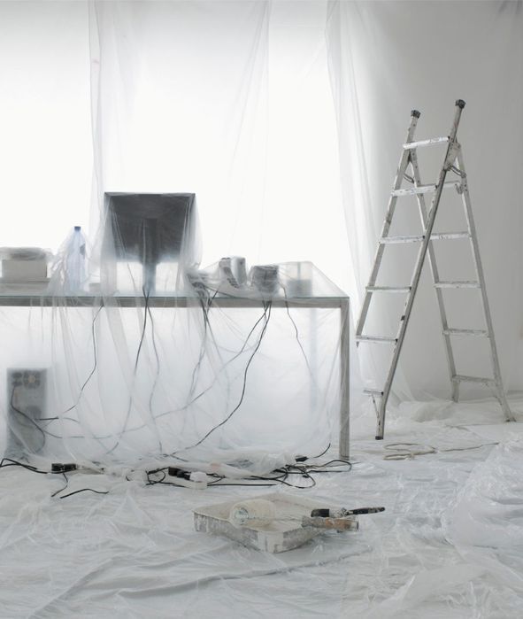 Folia malarska 6x4 m GRUBA OCHRONNA 0.08 mm (80 mikron) budowlana