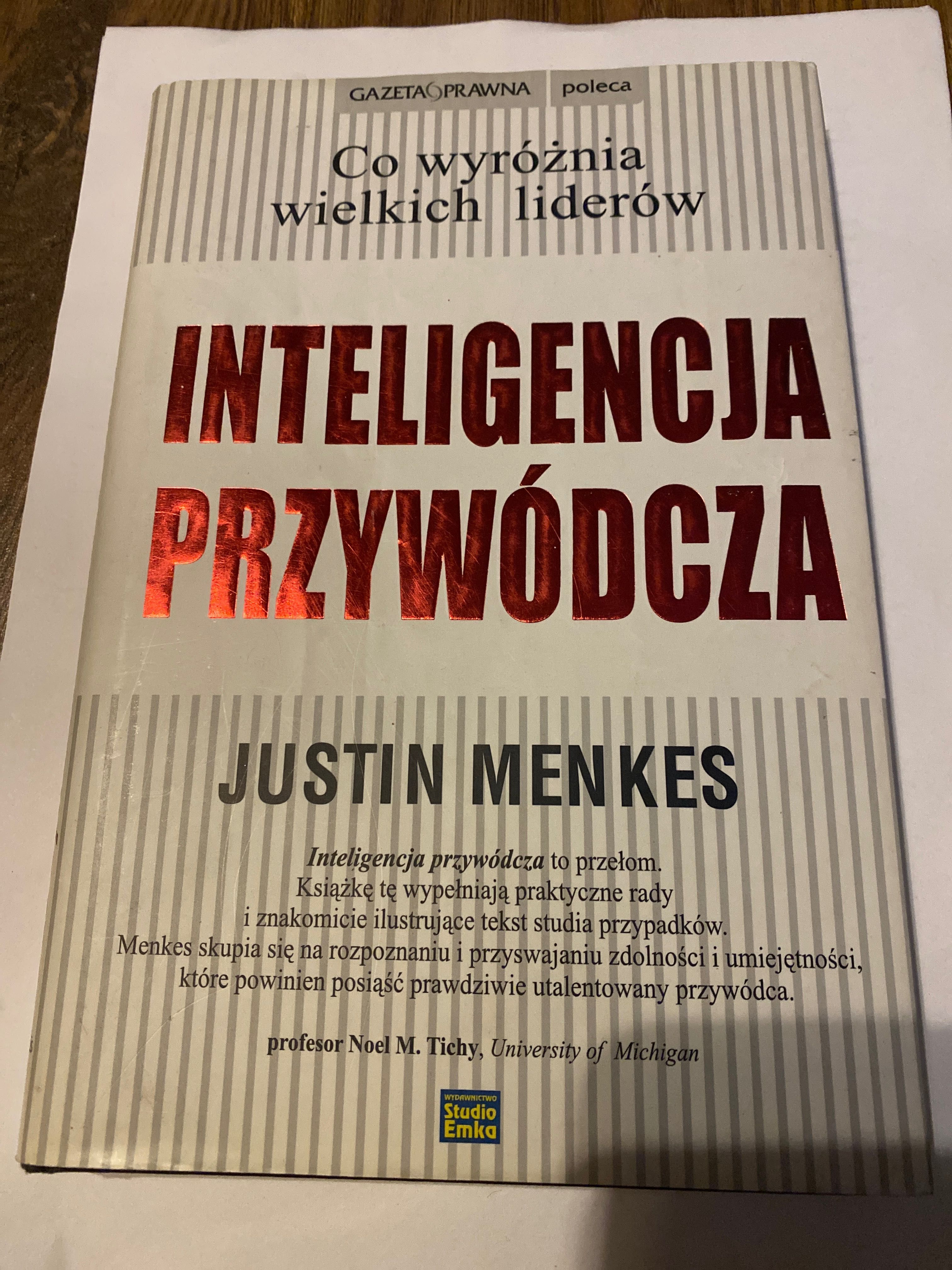 Inteligencja przywódcza Justin Menkes