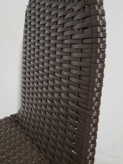 Стілець зі штучного ротангу для дому/балкону/саду/тераси/бесідки