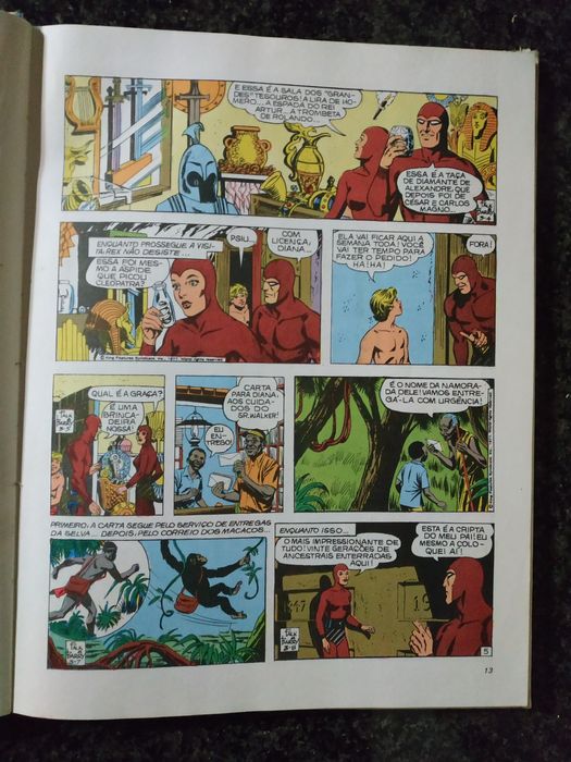 Livro Fantasma edição histórica Casamento e Lua de Mel de 1979