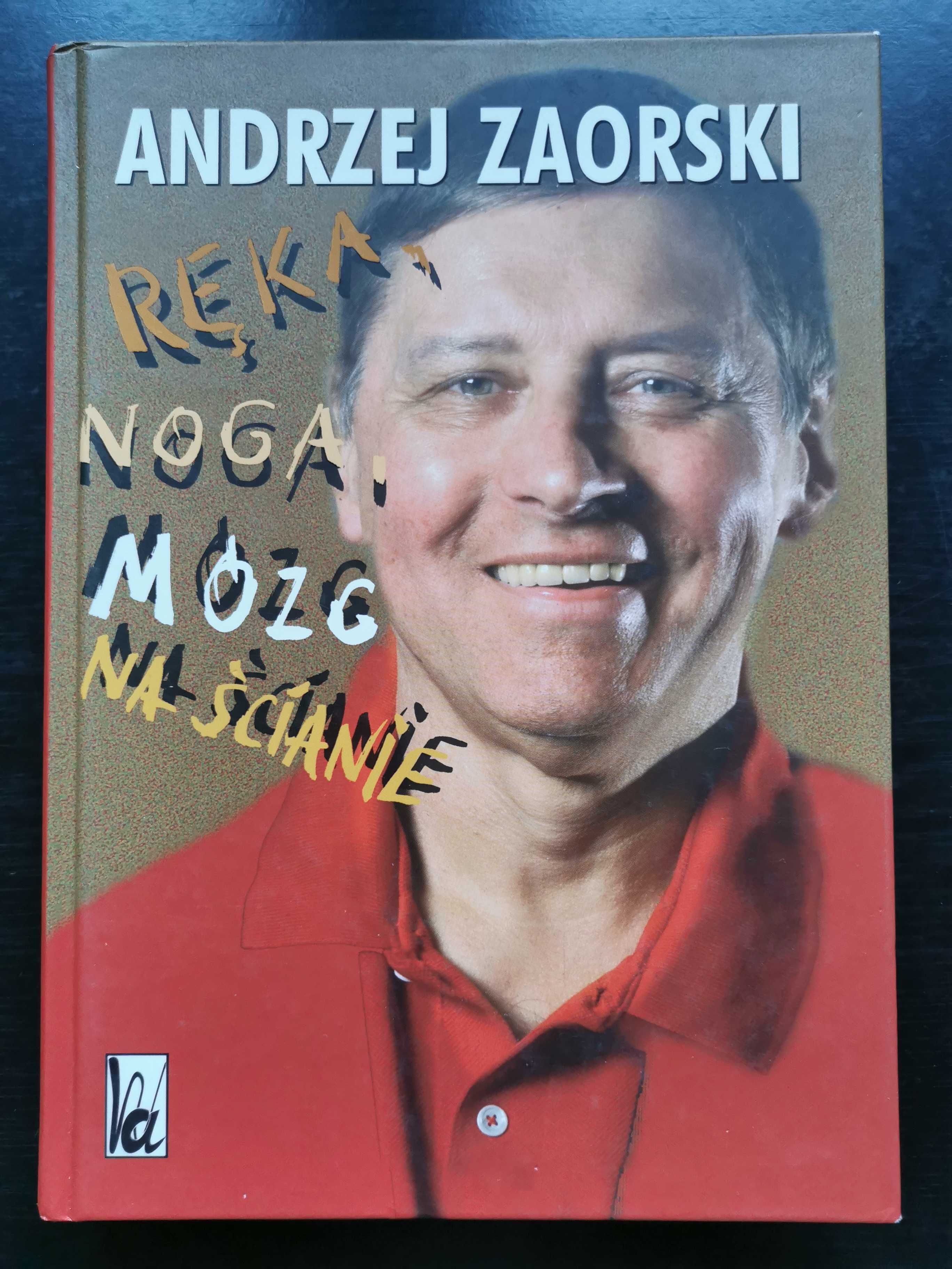 Ręka noga mózg na ścianie. Andrzej Zaorski