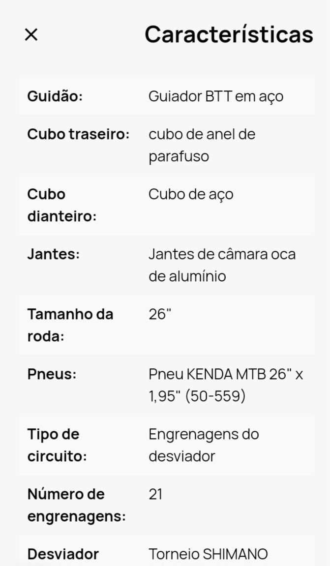 Bicicleta como nova importada