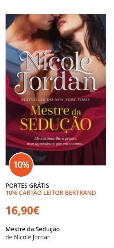 Série 6 livros Nicole Jordan