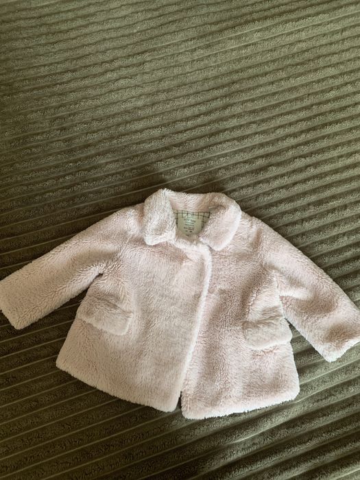 Шубка zara на дівчинку