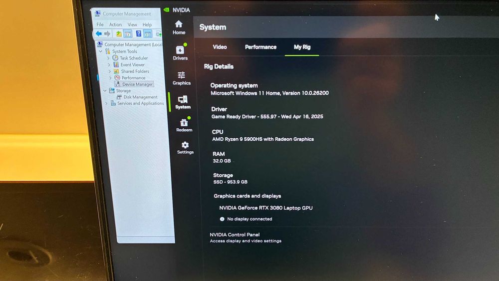 ROG zephyrus g15 503qs (RTX 3080 | Ryzen 9 5900HS | 32GB | 1TB SSD)