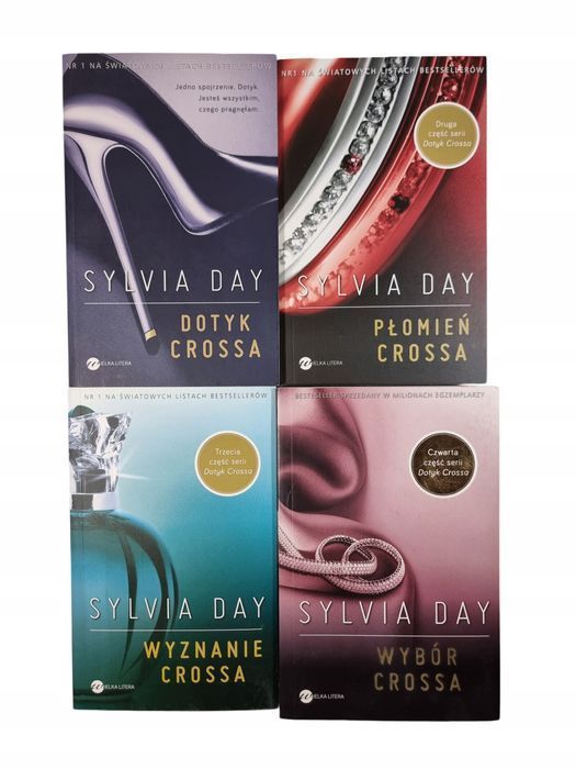 Dotyk Crossa 1-4 / Rozpalona / Sylvia Day