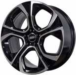 Czarne Felgi Audi A1 Seat Ibiza Vw Golf 18 Cali