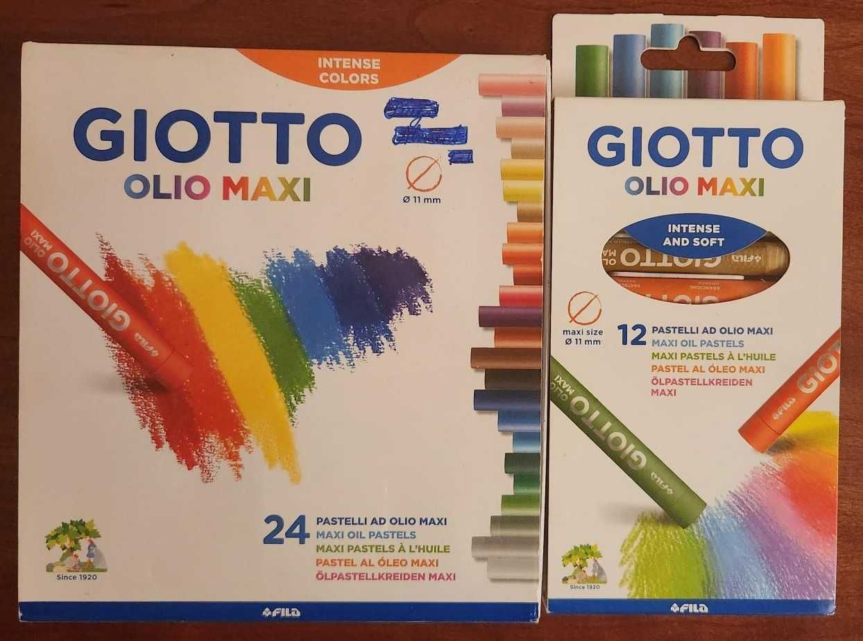 Materiais para desenho e artes visuais, sem uso