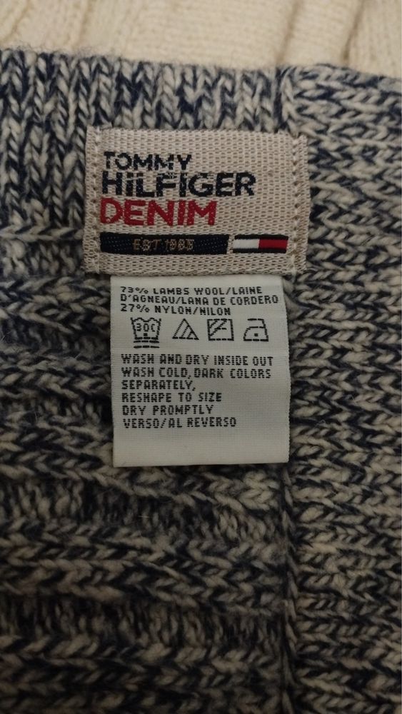 Пальто jack wolfskim шарф tommy hilfiger