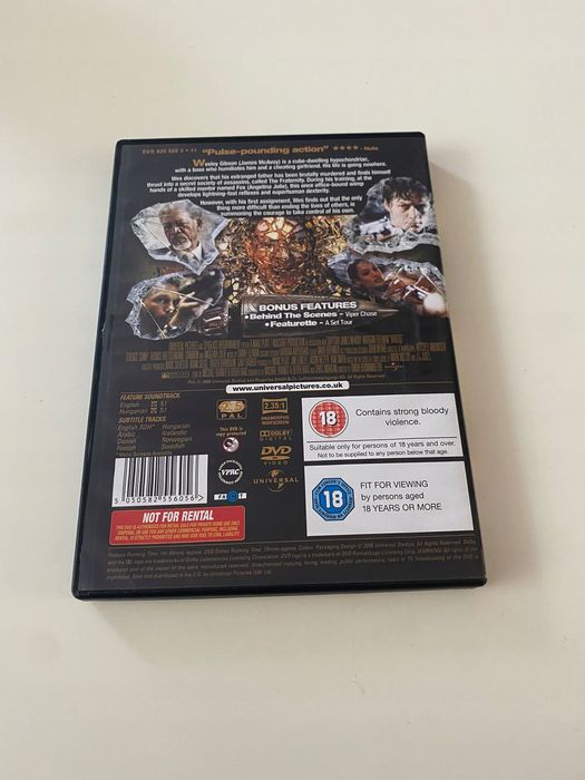 Wanted: Ścigani Płyta Dvd