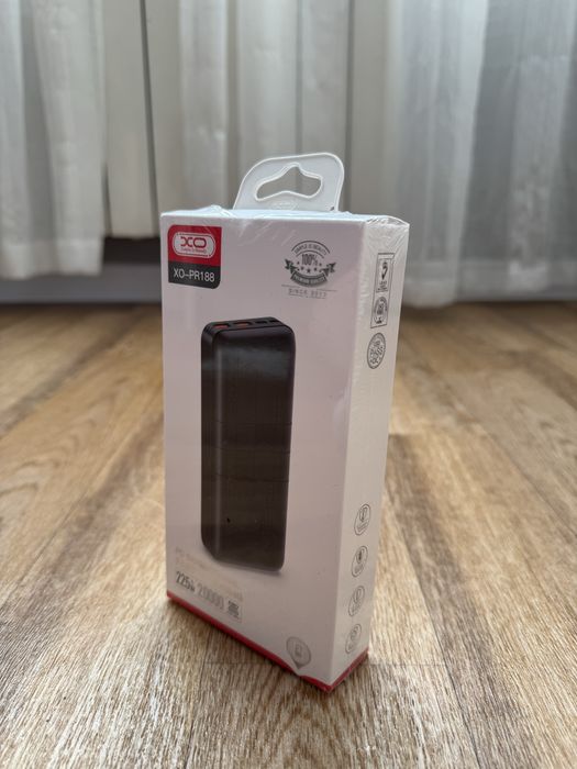 Повербанк XO PR188 PD/QC 20000 mAh 22.5W Black
