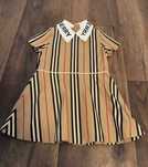 Vestido menina modelo burberry