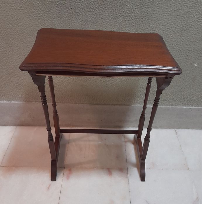 Mesa vintage decoração
