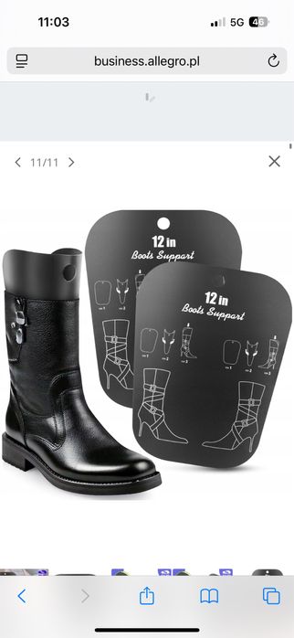 Prawidla do kozakow botkow,wklady do wypelnienia butow usztywnienia