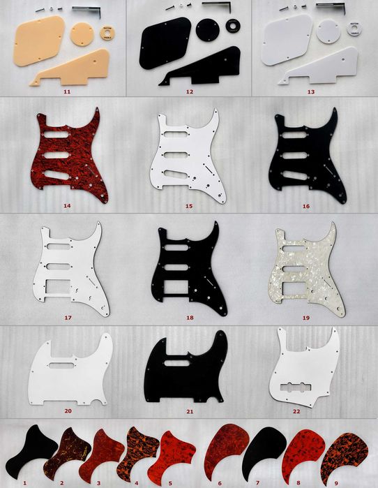 Пикгард для электрогитары, накладка пікгард для акустики