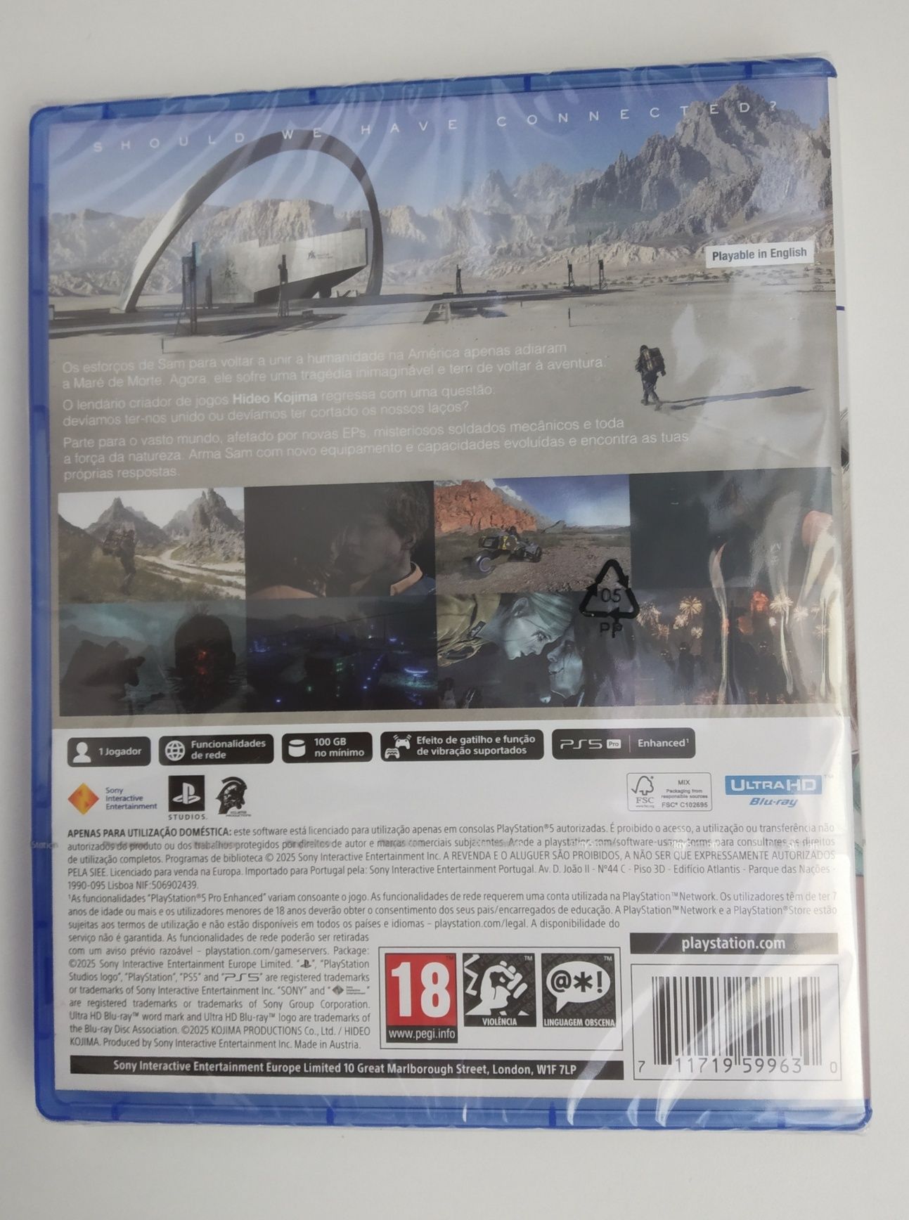 Death Stranding 2: On The Beach PS5 novo e selado