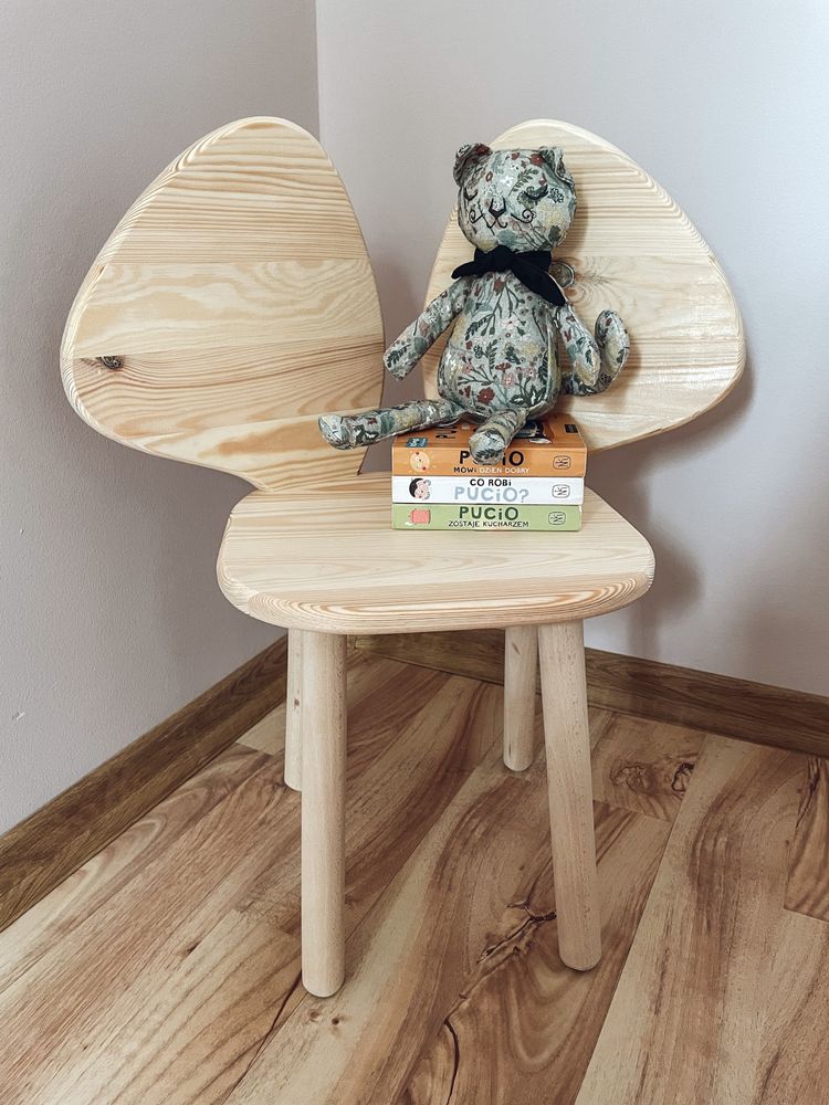 Krzesełko dla dzieci, krzesełko królik, myszka, stolik dla dzieci