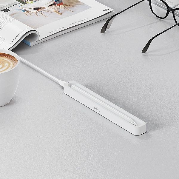 Ładowarka bezprzewodowa do Apple Pencil 2 / rysik Baseus - biała