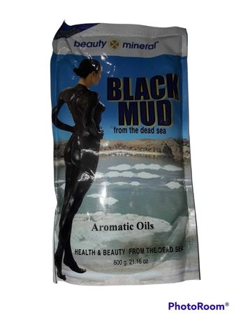 Грязь натуральная Black Mud Мертвое море, 600 грамм. Израиль