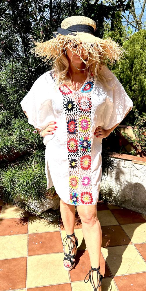 Sukienka szydelkowa w stylu Boho lata hit 2025