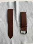 Pasek do zegarka skora z kangura brazowy 22mm